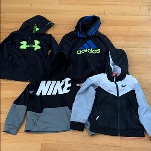 Boys size 6 sweatshirts / jacket